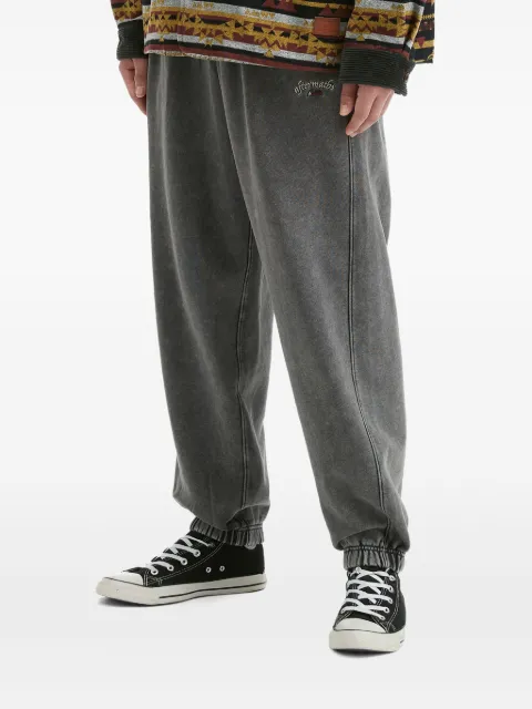 aftermaths logo-embroidered track pants 