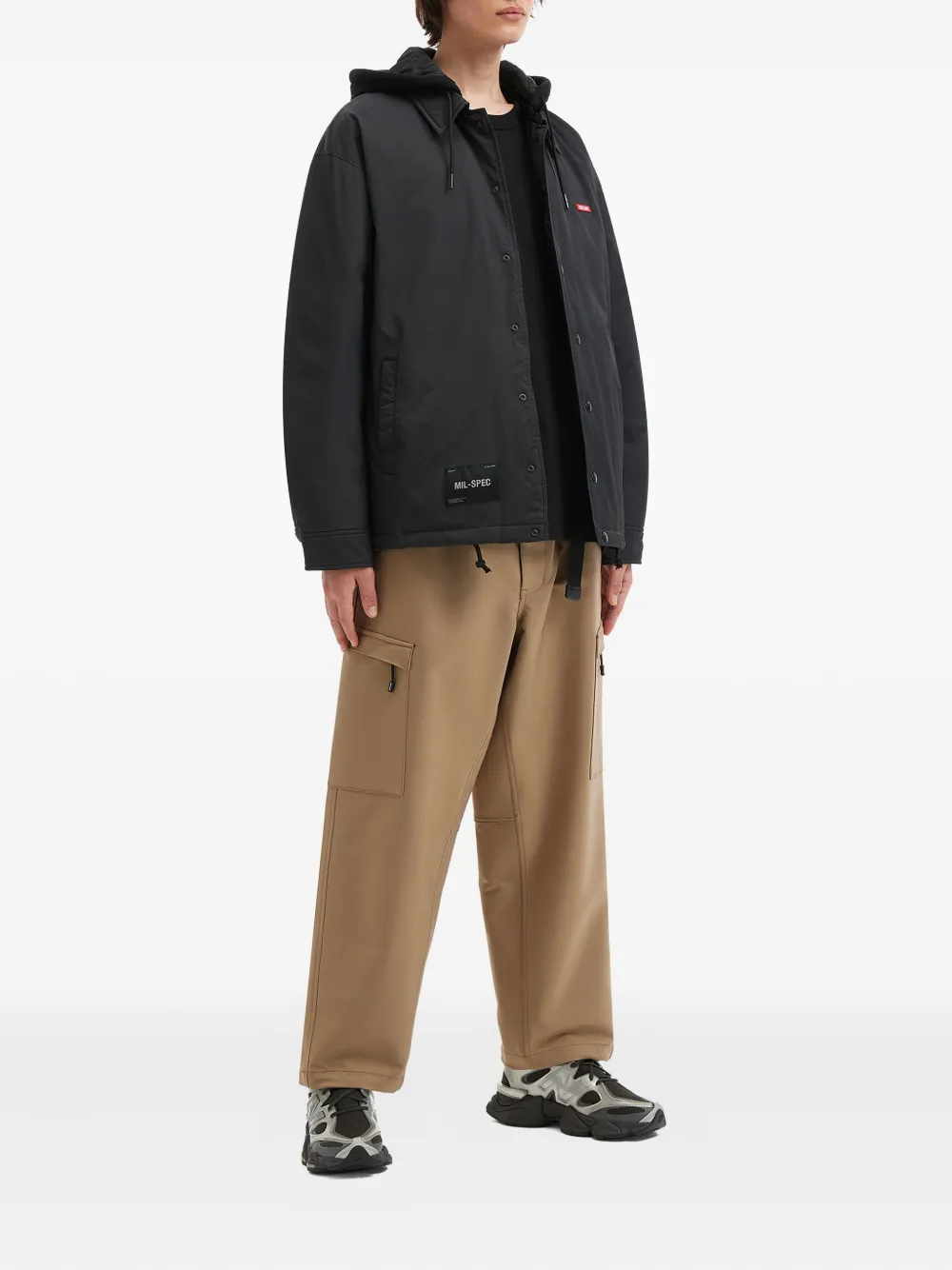 izzue chamarra con capucha y botones | Chamarras con capucha | Image 2