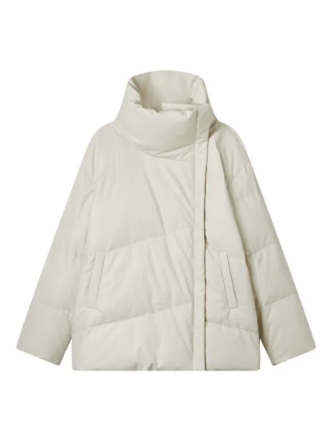 b+ab quilted funnel-neck jacket