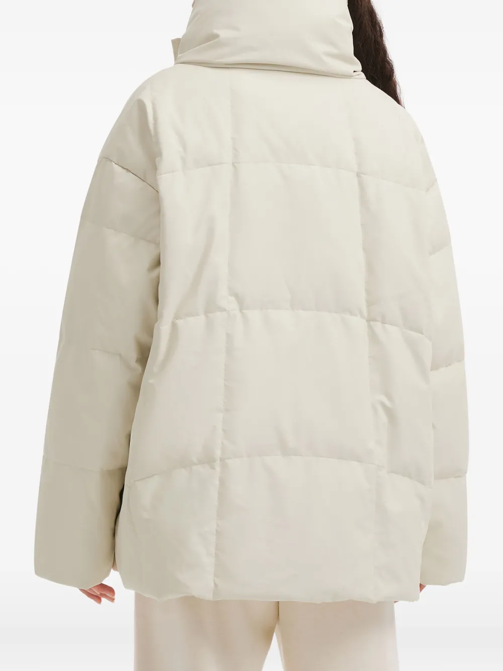 B+ab Quilted Funnel-neck Jacket In Multi