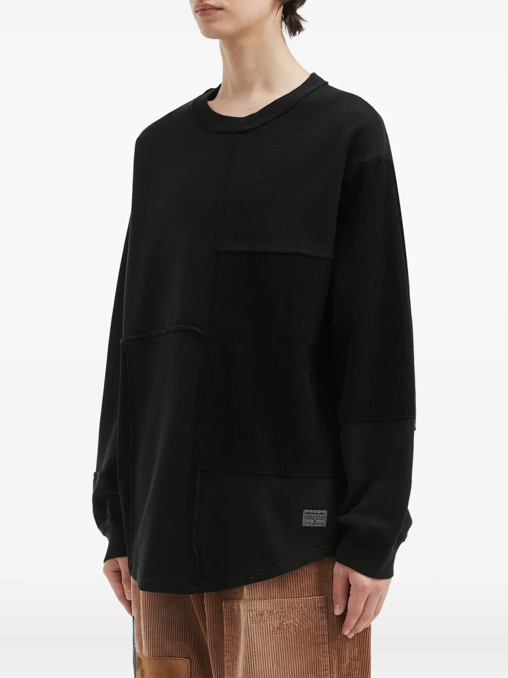 Aftermaths Crew Neck Sweatshirt - Black 