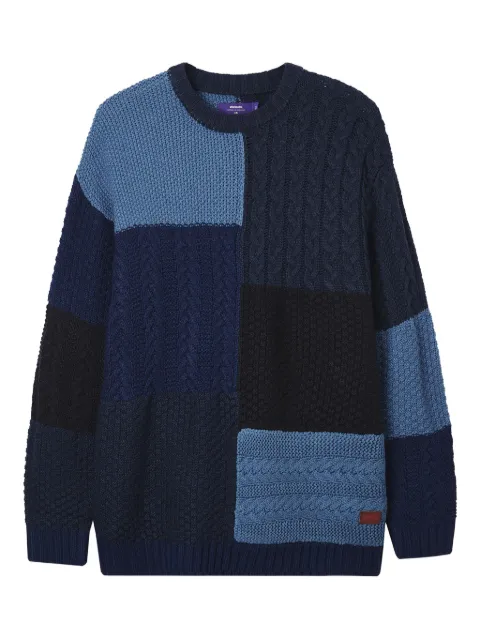 aftermaths patchwork sweater