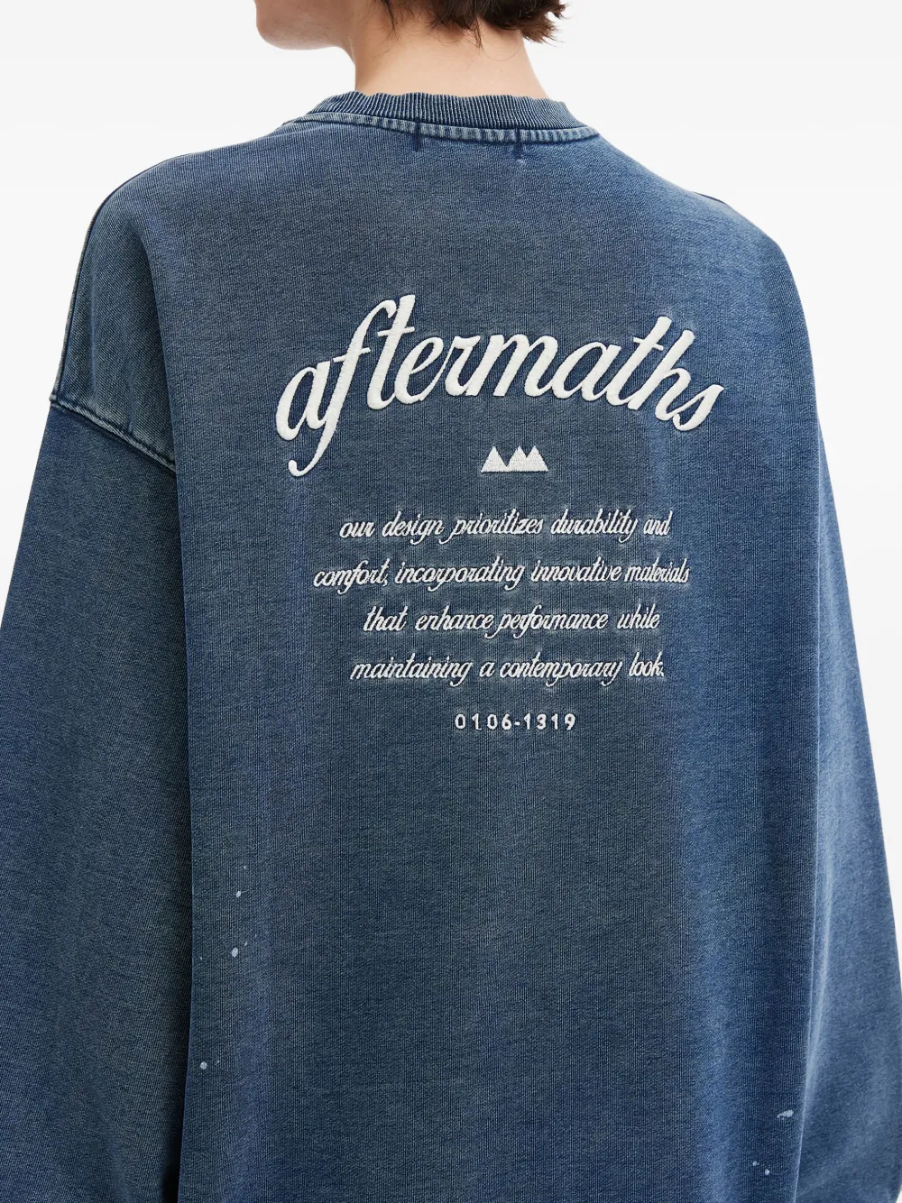 Aftermaths Logo-embroidered Sweatshirt In Multi