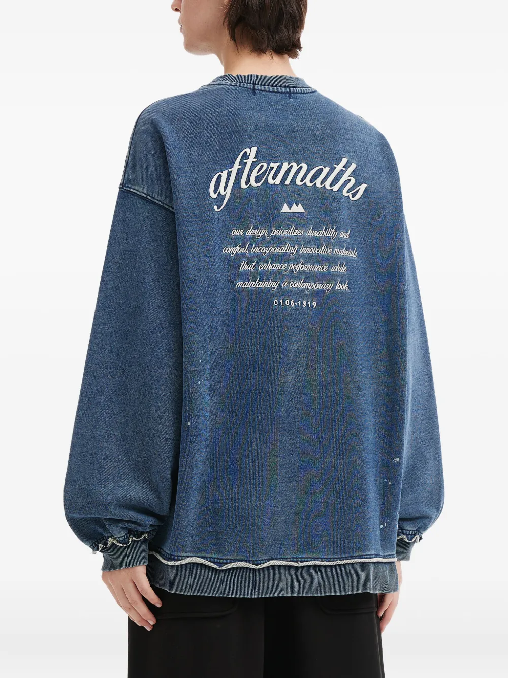 Aftermaths Logo-embroidered Sweatshirt In Multi