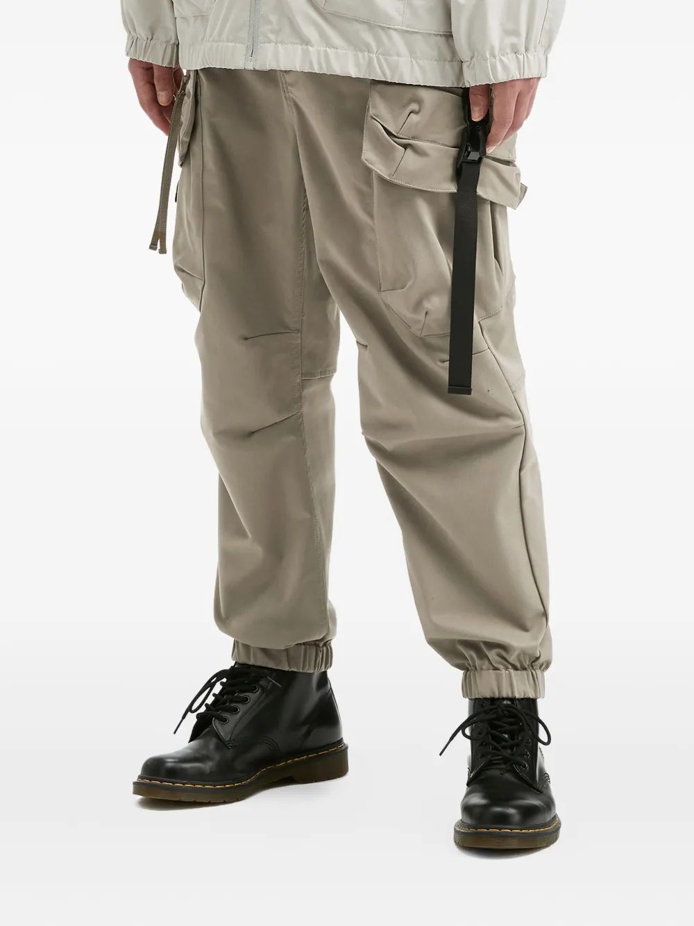 Musium Div. Cargo Tapered Trousers In Gray