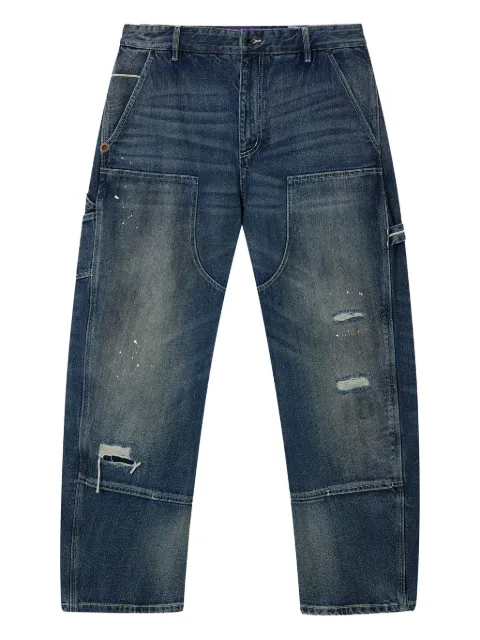 aftermaths panelled jeans