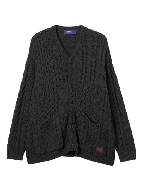 aftermaths cable-knit cardigan
