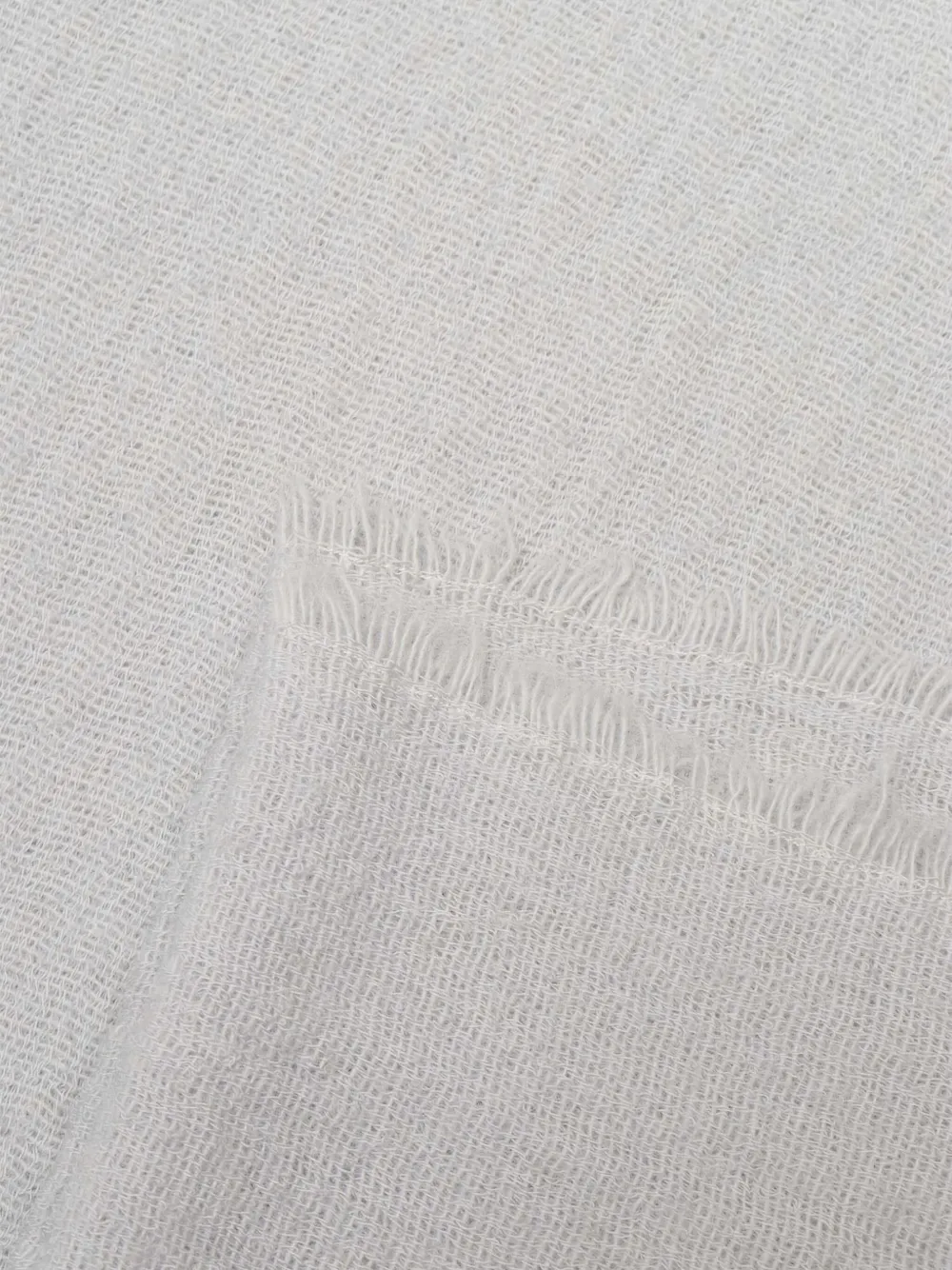 Destin fringed scarf - Grijs