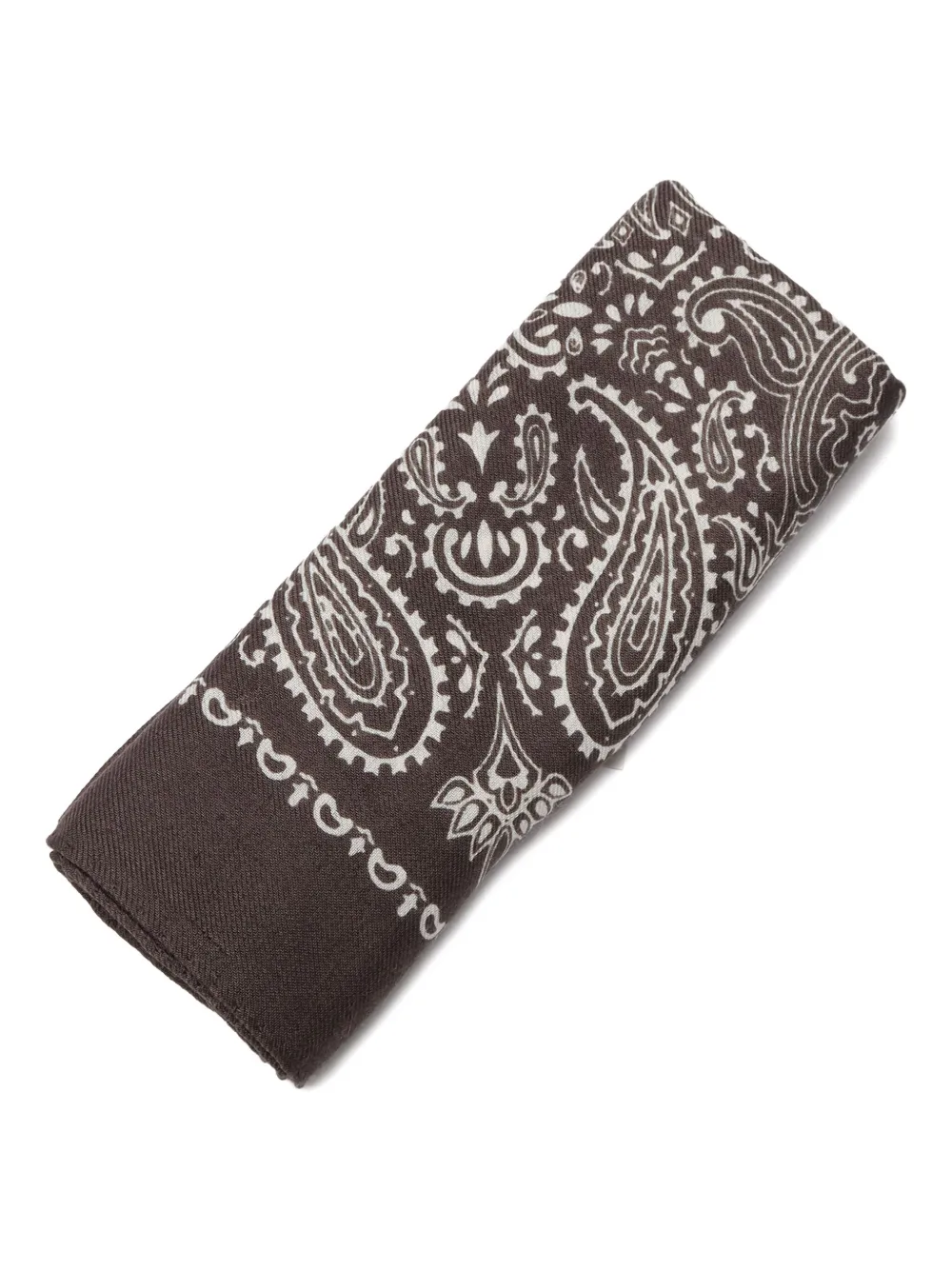 Destin Paisley Bandana Scarf In Brown