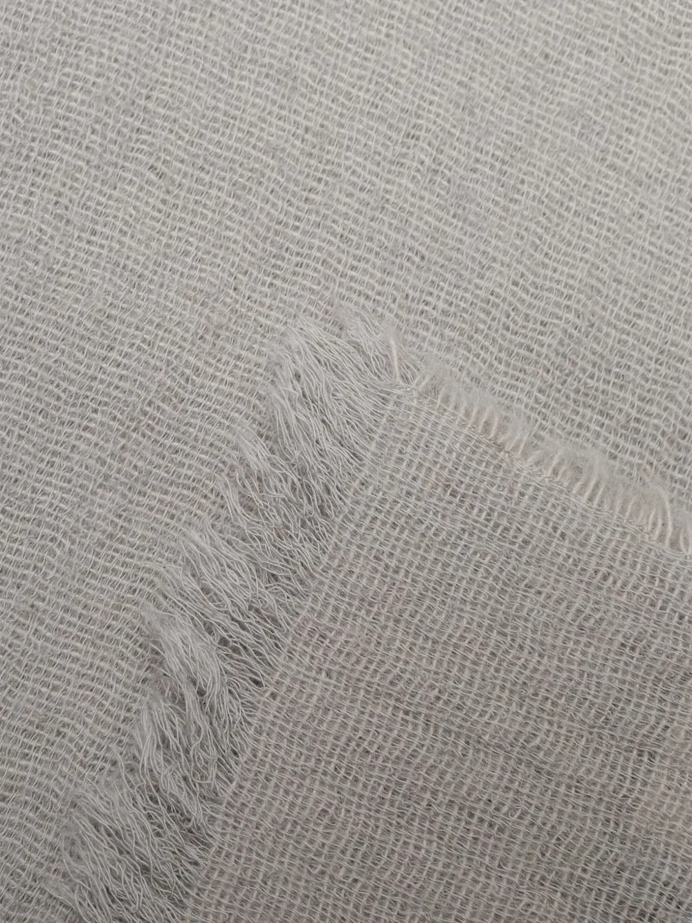 Destin Fringed-detail Scarf In Brown