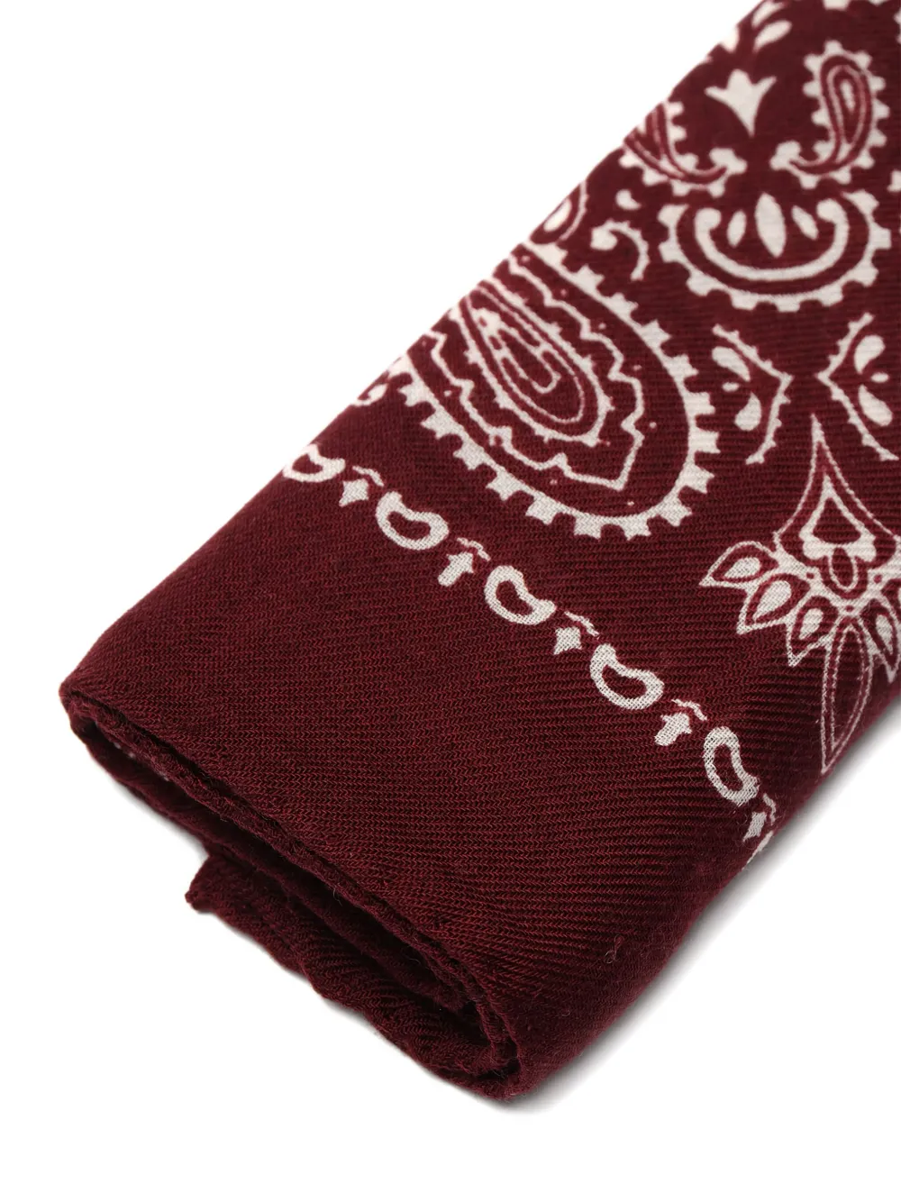 Destin paisley-pattern bandana - Rood