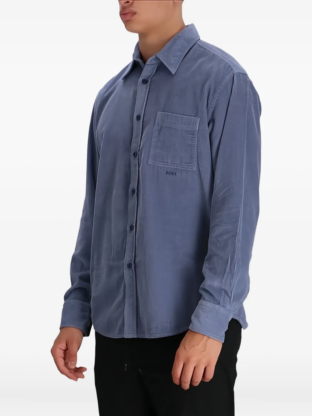 BOSS Relegante overhemd Blauw