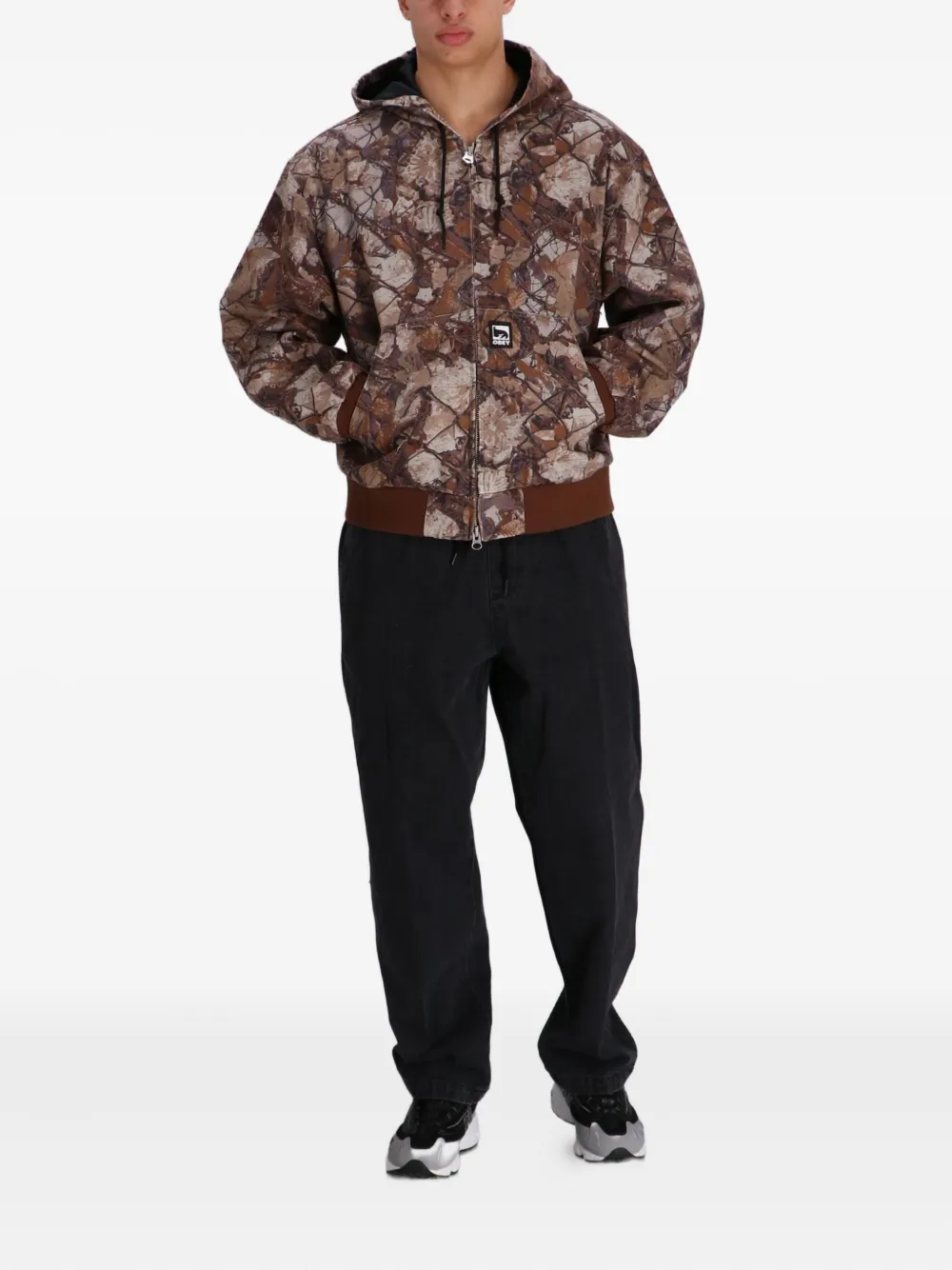 Obey hooded print jacket | Hooded Jackets | Image 2