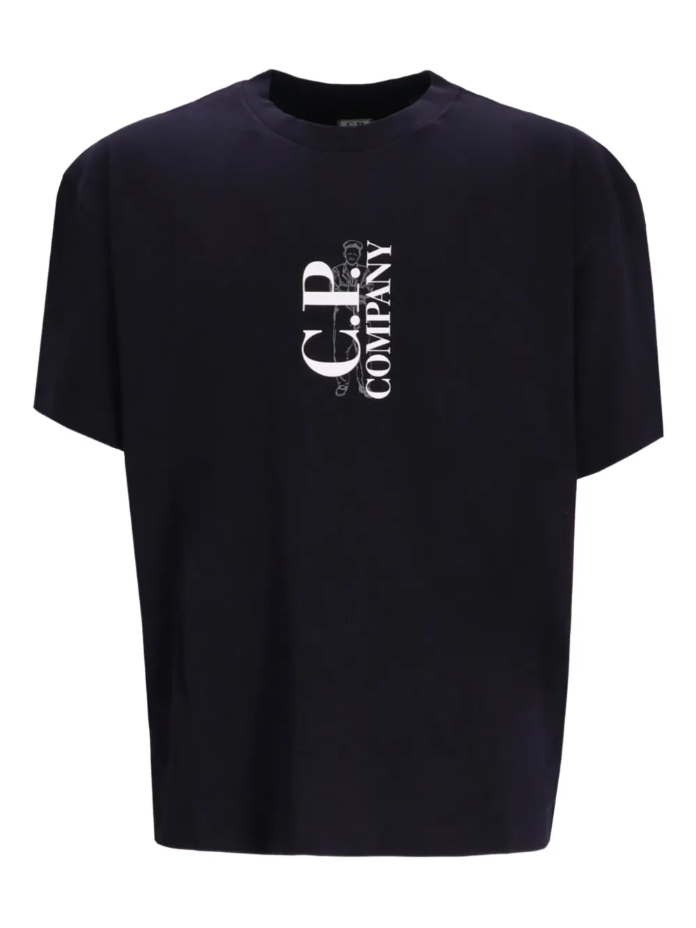 C.P. Company playera con logo estampado | azul | Image 1