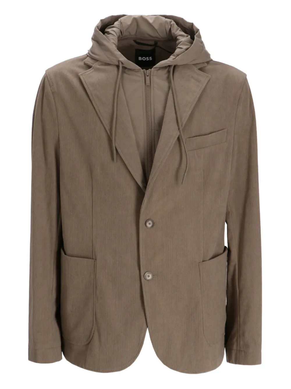 BOSS hooded jacket | Neutrals | Image 1