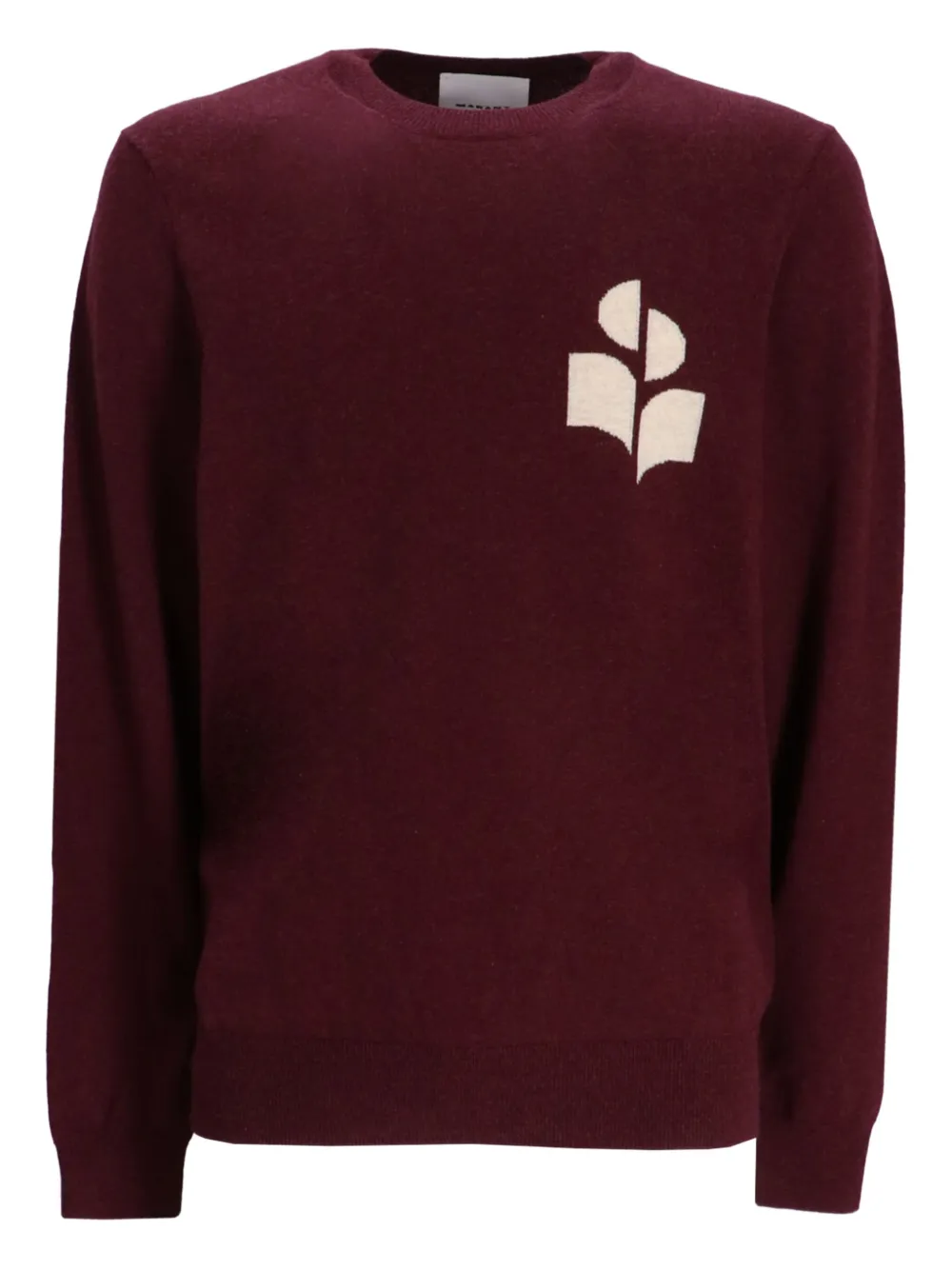 MARANT suéter con cuello redondo y logo | rojo | Image 1