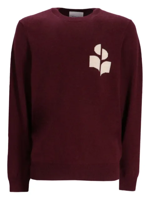 MARANT logo crew-neck sweater