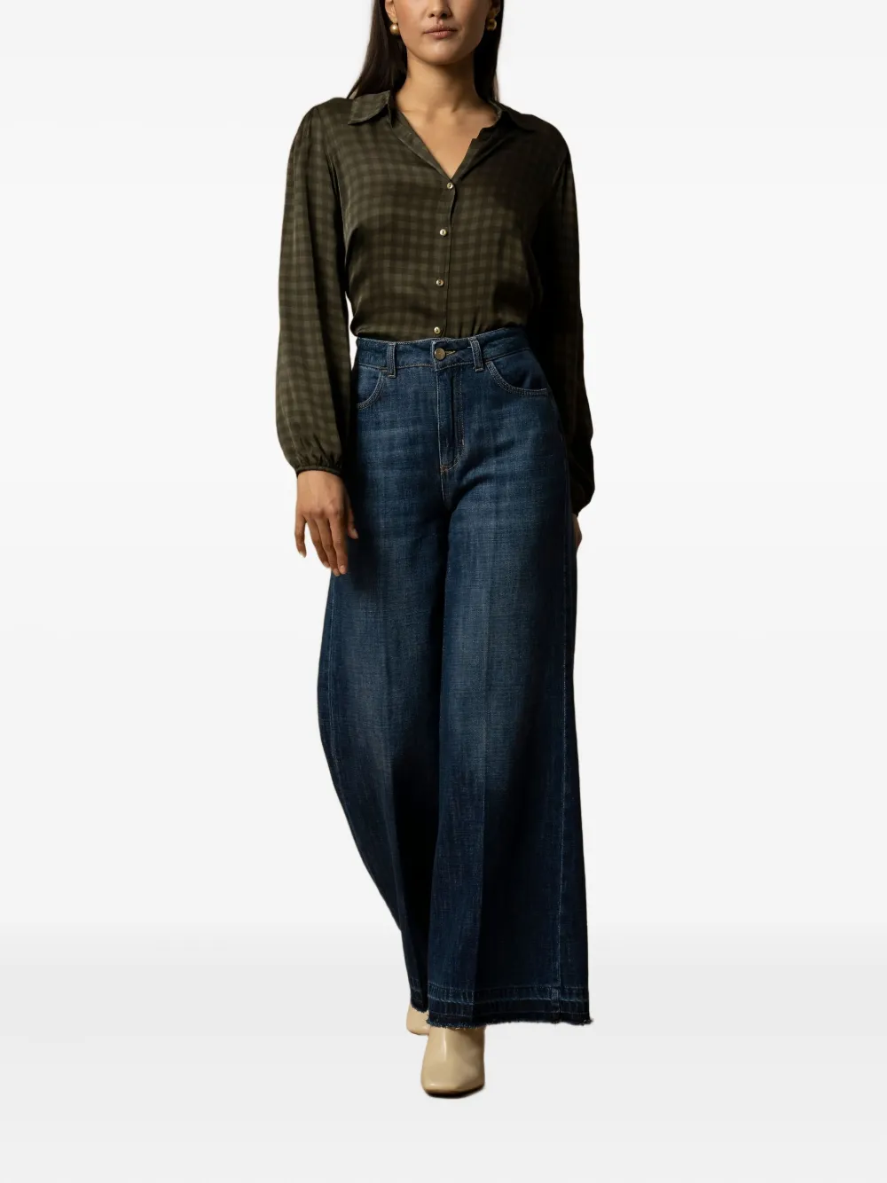 Kocca Lullacat frayed jeans - Blauw
