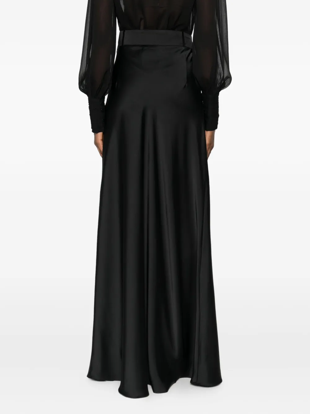 Rhizome Pandora Long Skirt In Black