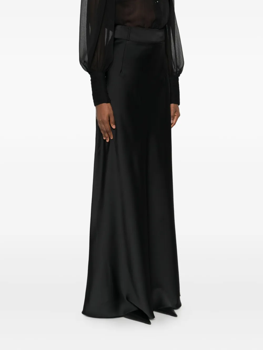 Rhizome Pandora Long Skirt In Black