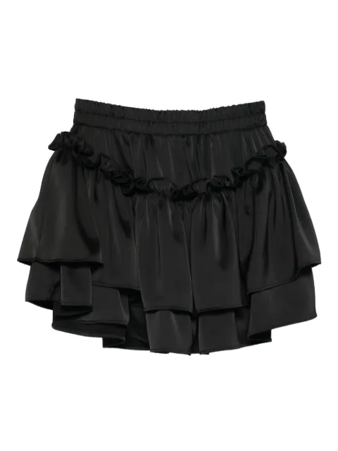 RHIZOME ruffled-details mini skirt