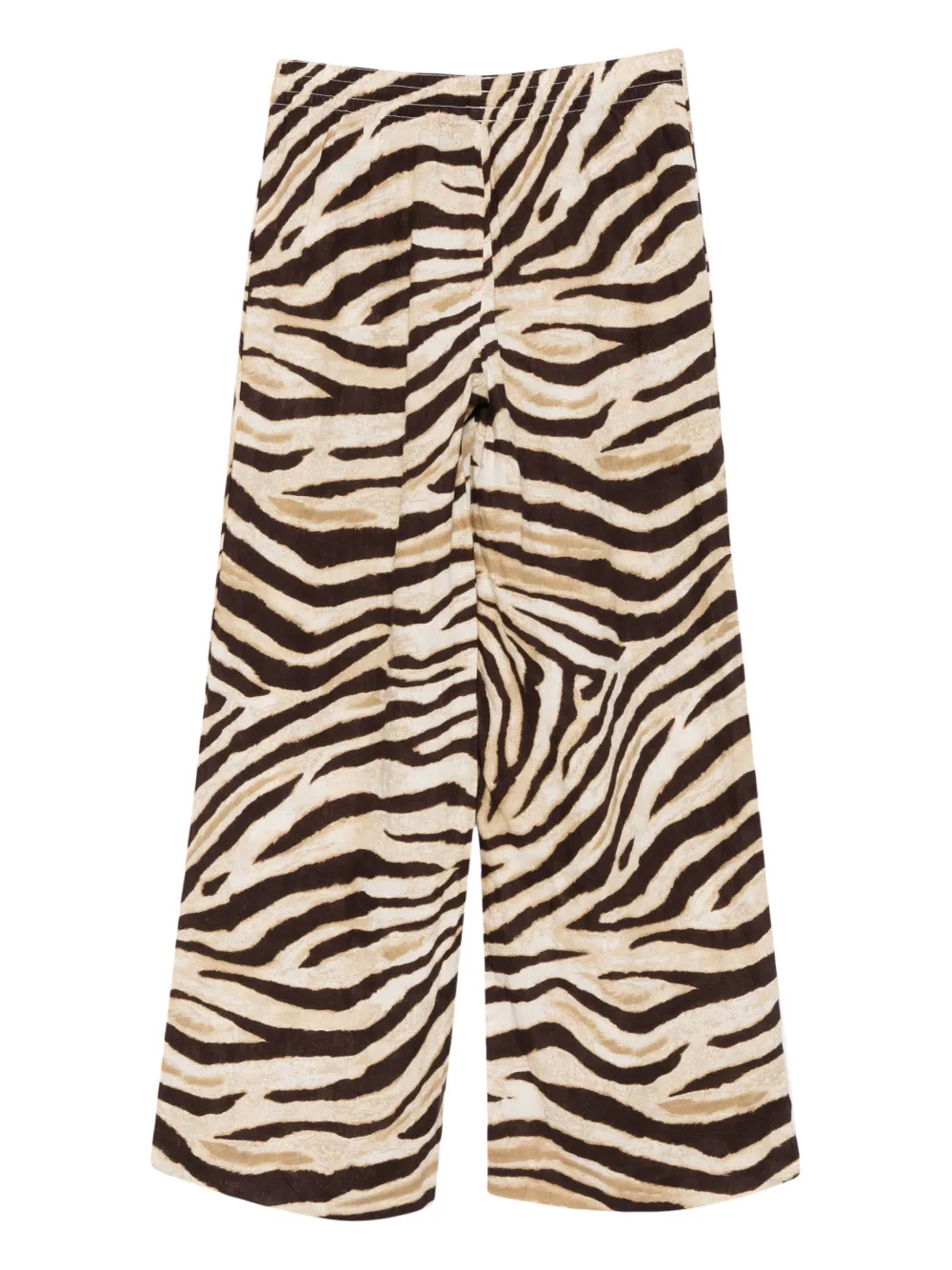 Lauren Ralph Lauren Broek met zebraprint - Beige