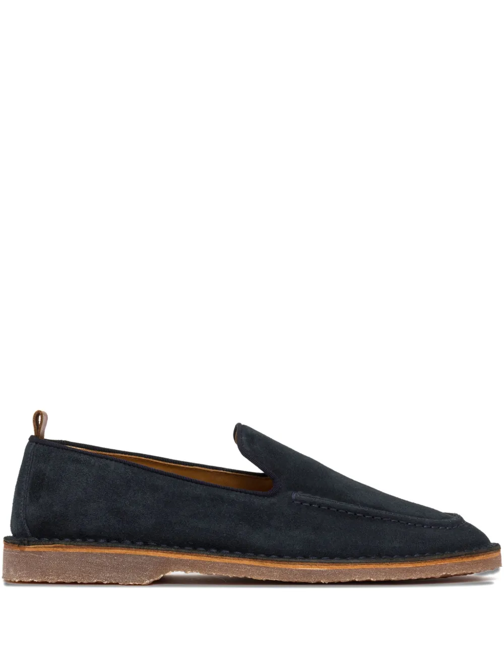 Buttero mocassins en daim | bleu | Image 1