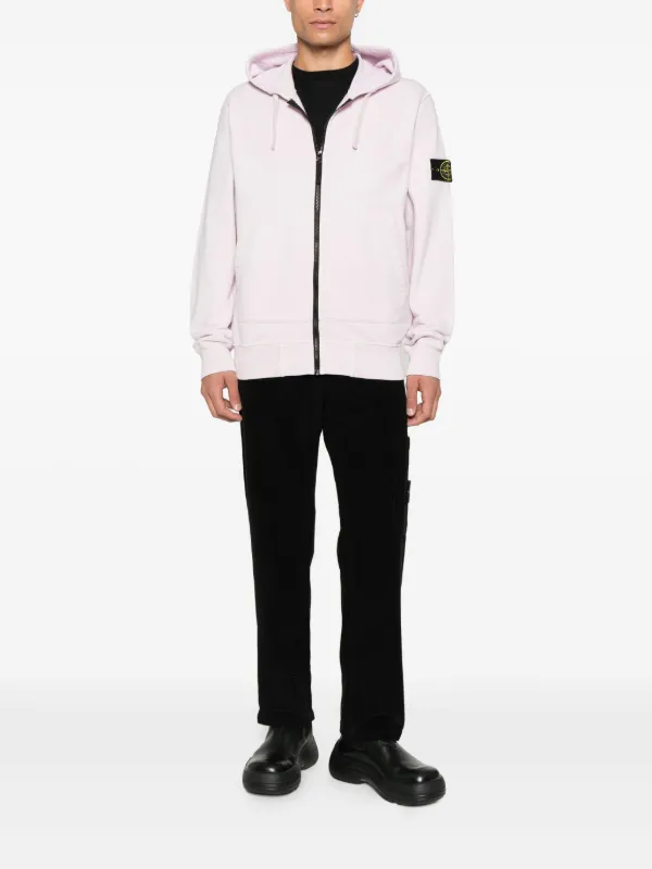 Stone Island コーデュロイ パンツ | ブラック | FARFETCH JP