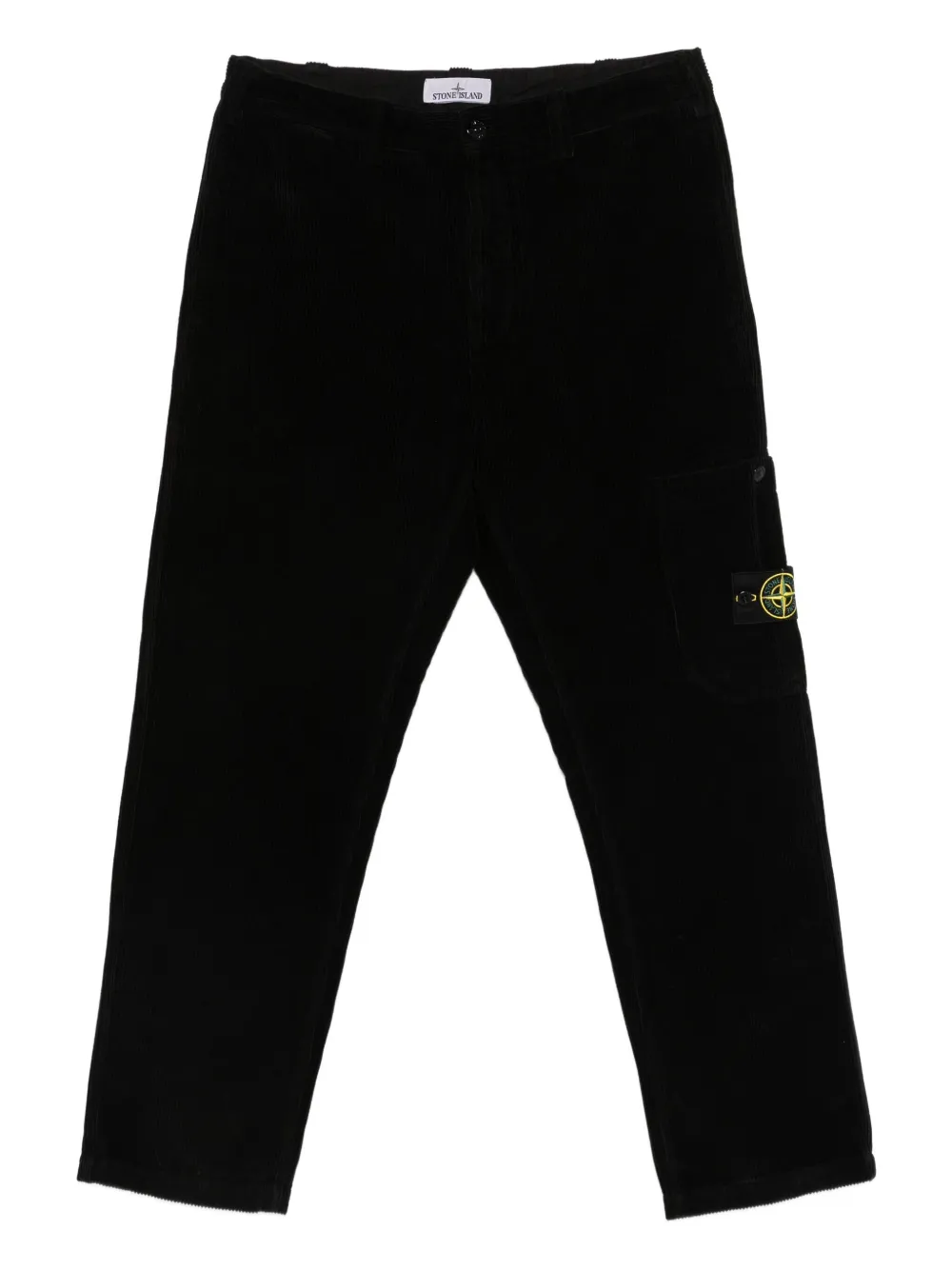 Stone Island corduroy trousers | Black | Image 1