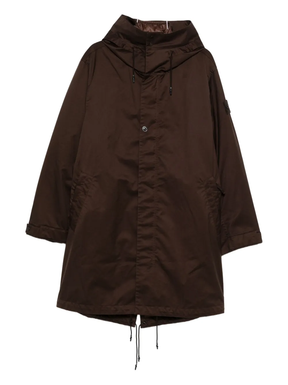 Stone Island hooded jacket | Brown | Image 1