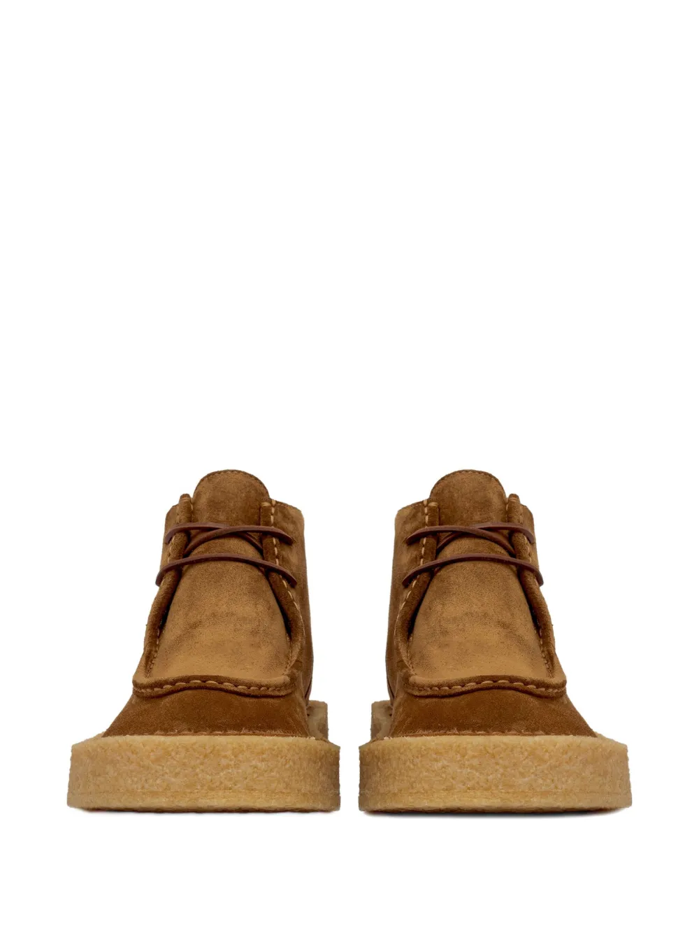 Buttero Laarzen met crêpe zool Bruin