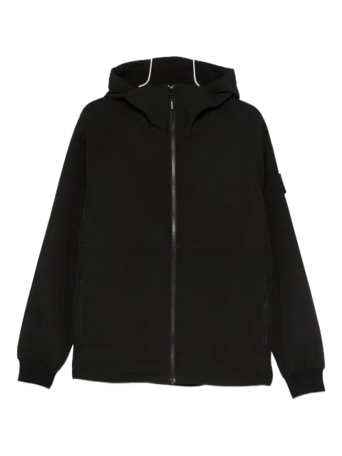 Weekend Offender patch-detail hooded jacket