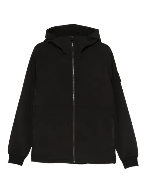 Weekend Offender patch-detail hooded jacket
