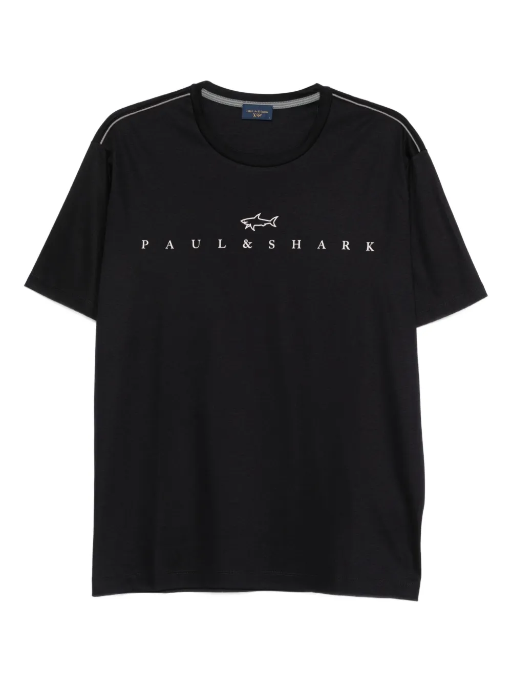 Paul & Shark logo-print T-shirt | Black | Image 1