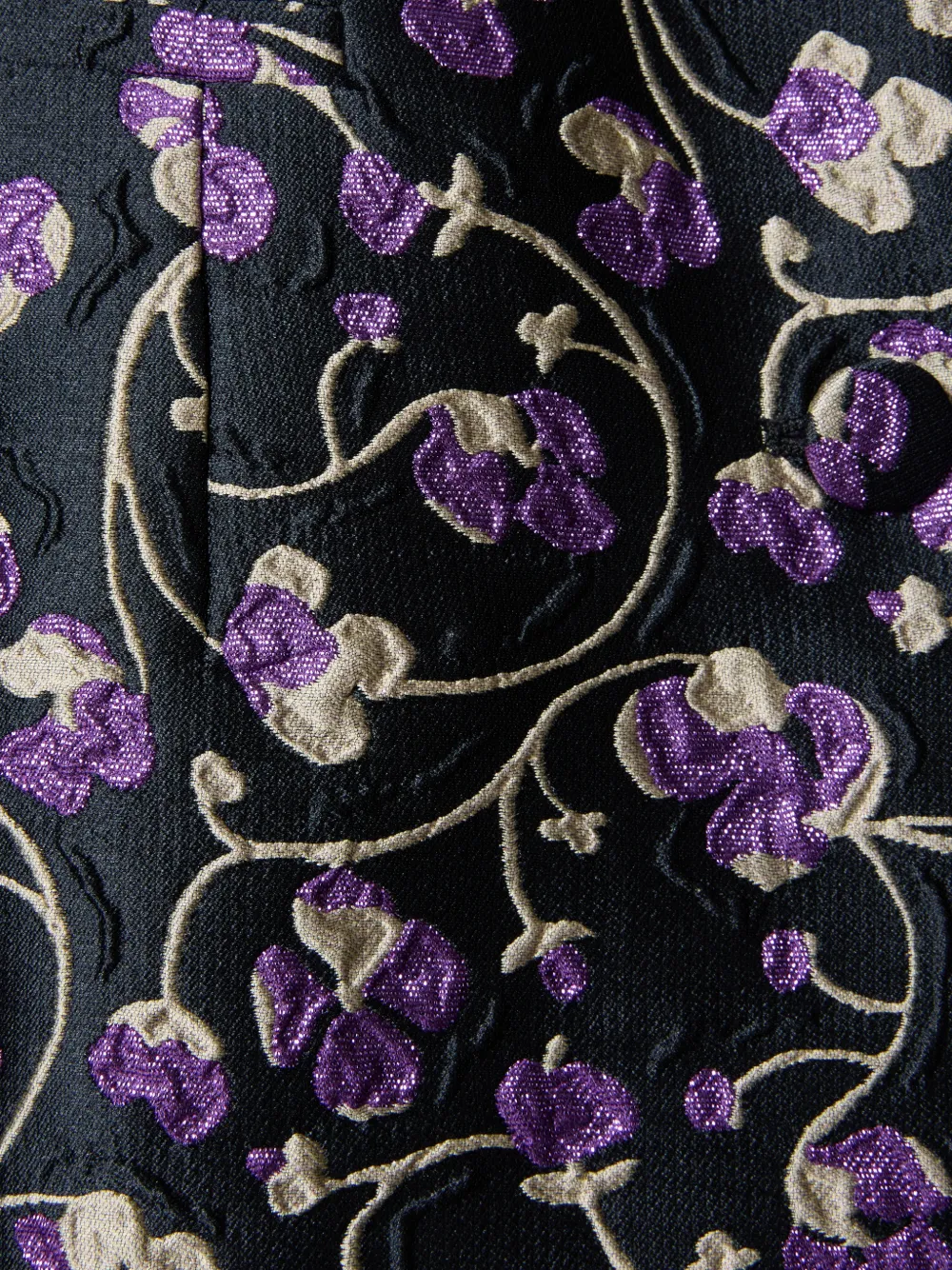 La Doublej Jacquard Floral Blazer In Multi