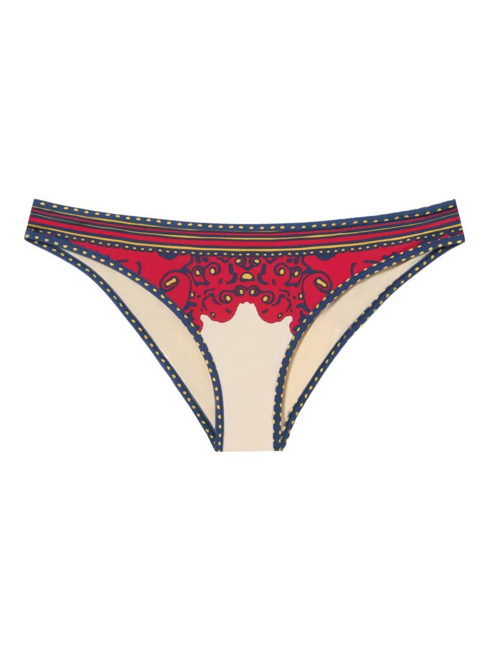 La DoubleJ print bikini bottom | Pink | Image 1