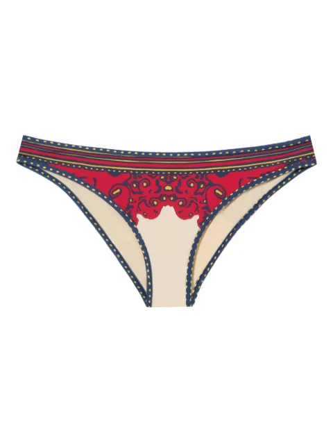 La DoubleJ print bikini bottom