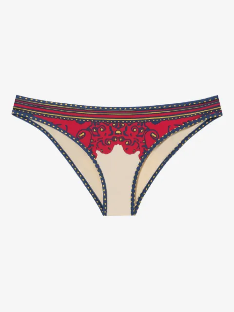 La DoubleJ print bikini bottom