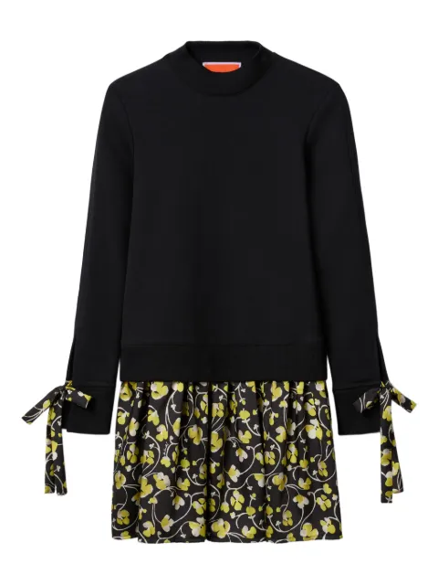 La DoubleJ Sporty tie-detail mini dress