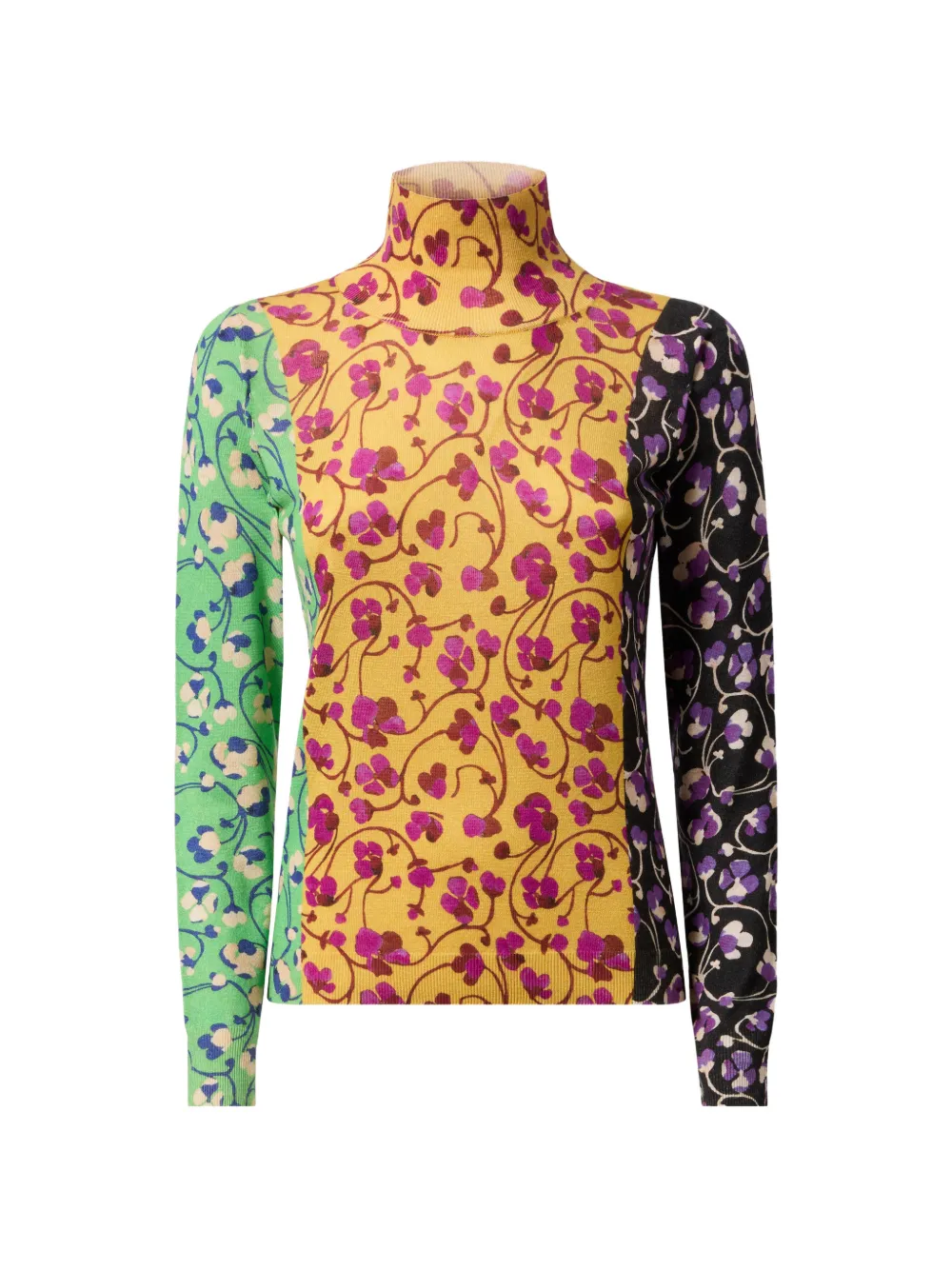 La DoubleJ Blusa a fiori - Giallo