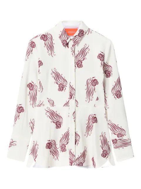 La DoubleJ Iris floral-print shirt