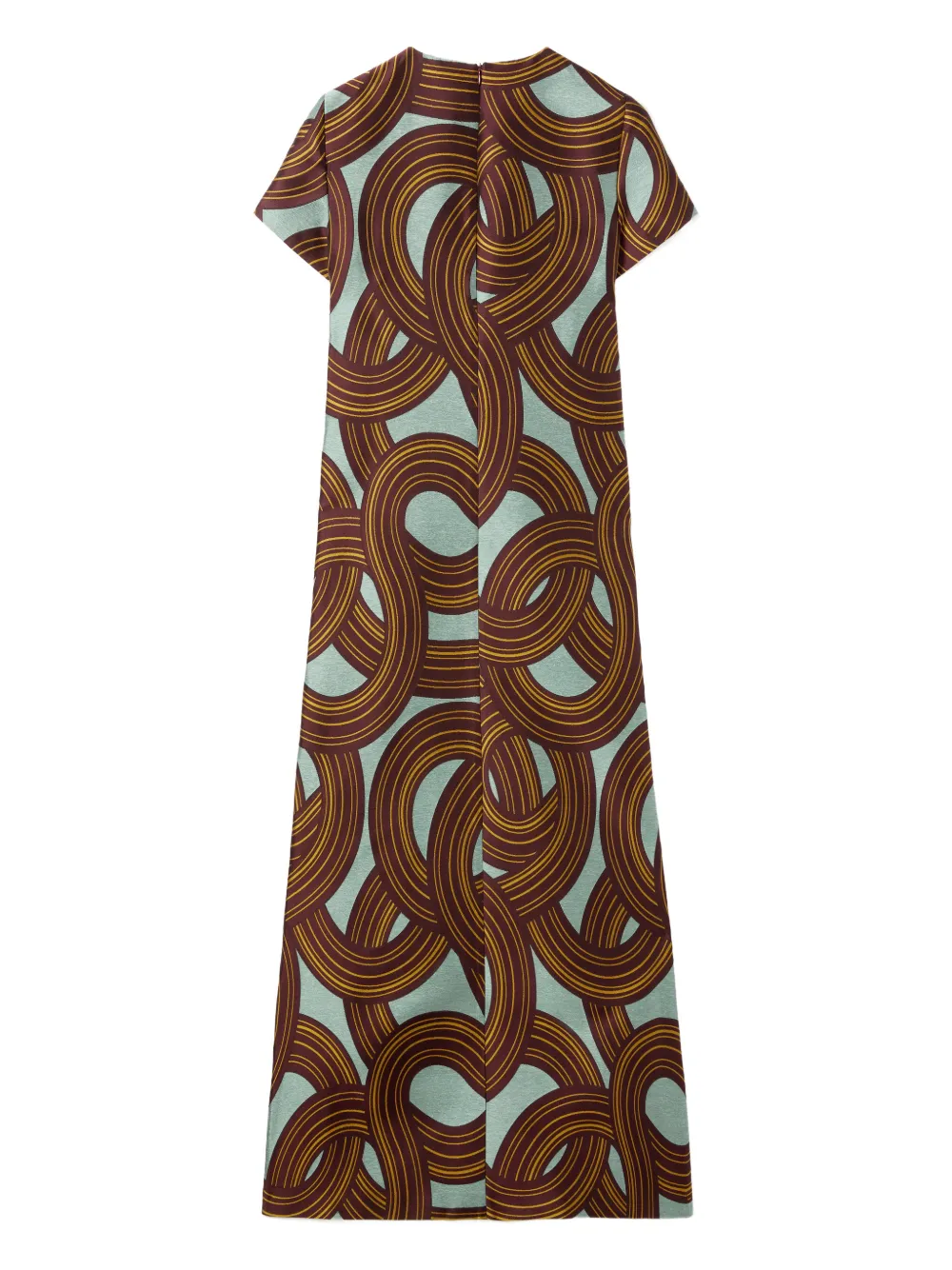 La DoubleJ Swing midi dress Blauw