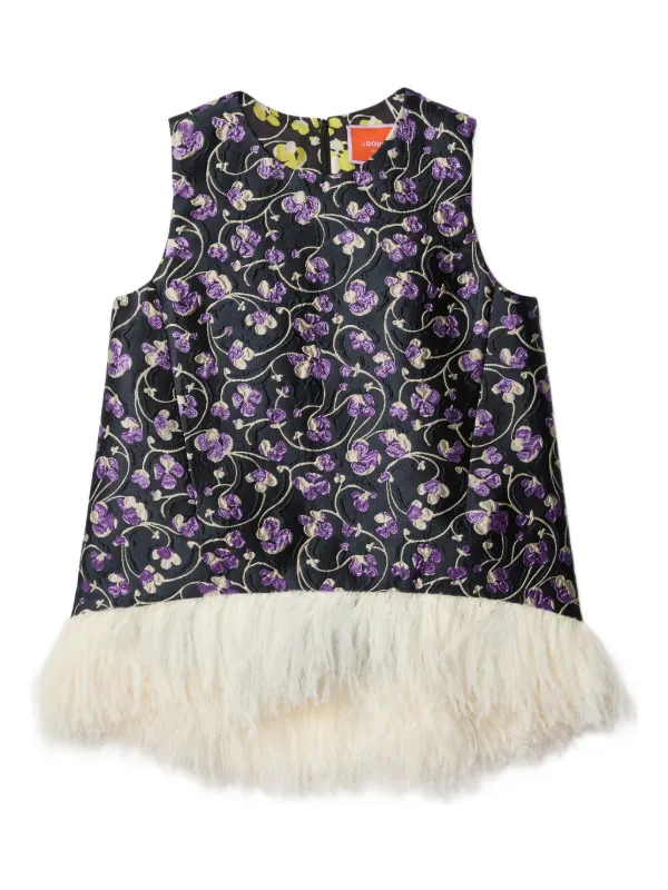 La DoubleJ La Scala Top in Black