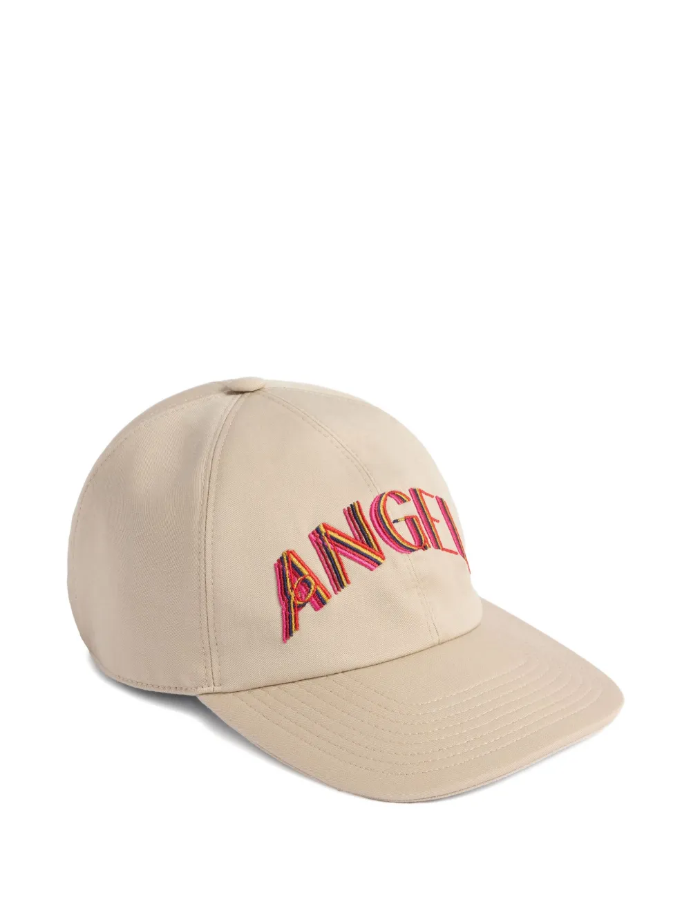 La Doublej Brooklyn Cotton Cap In Neutral