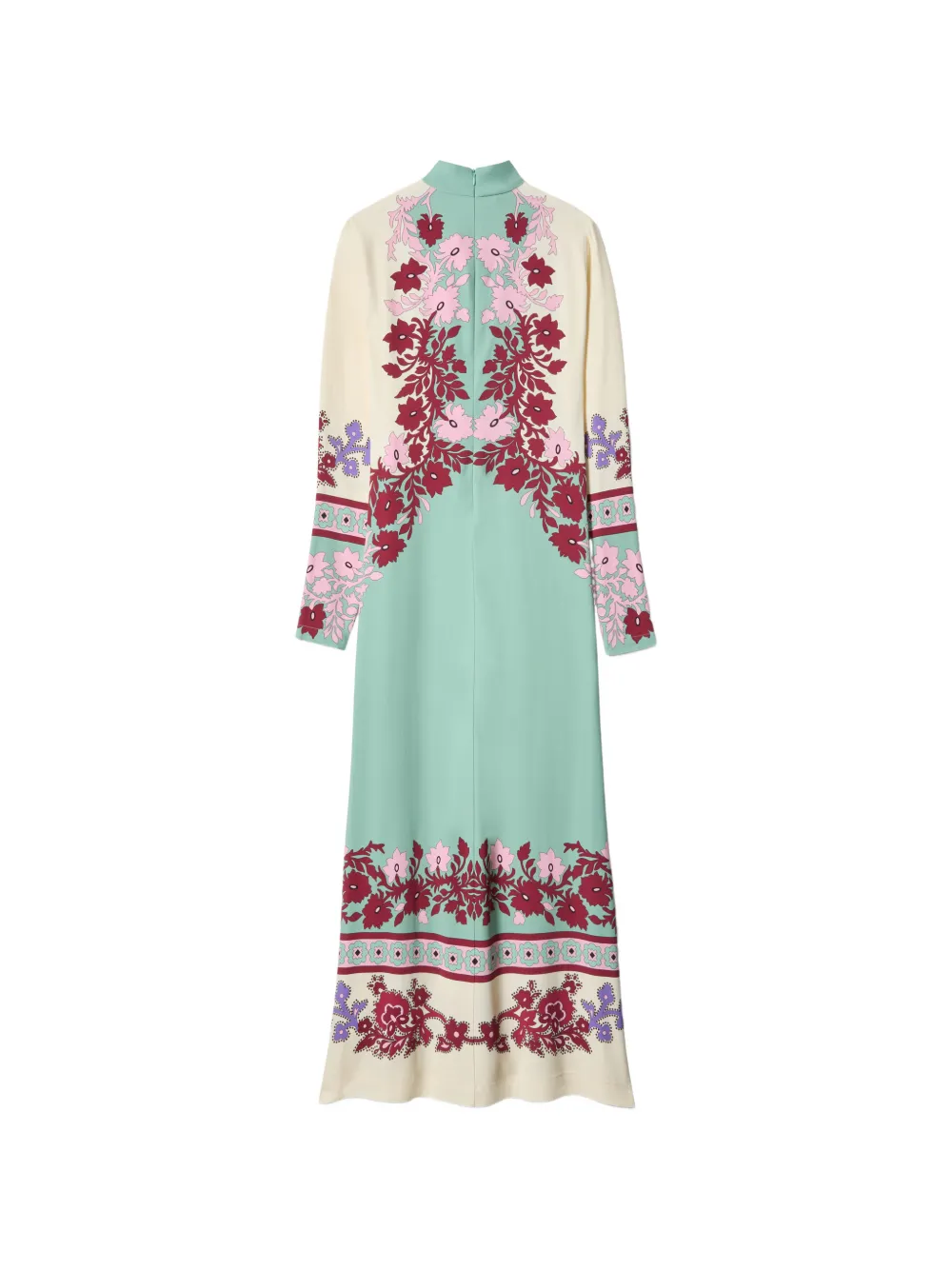 La DoubleJ Halle maxi-jurk met bloemenprint Groen