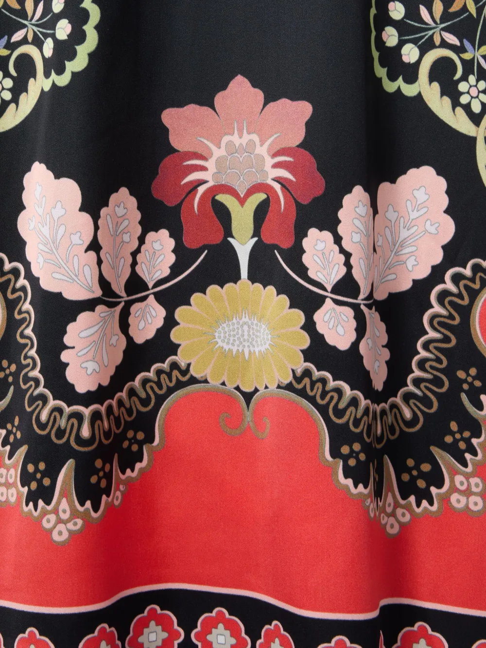 La Doublej Clingy Swing Placed Long-sleeve Maxi Dress In Black