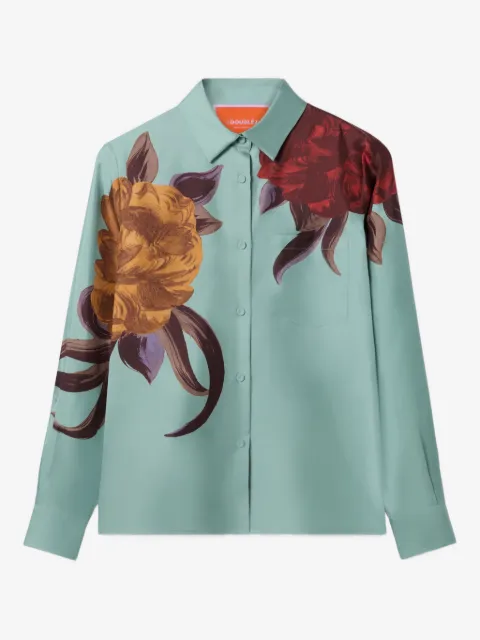 La DoubleJ camisa con estampado floral