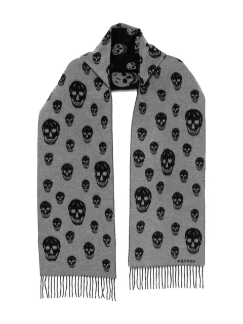 Alexander McQueen fringed scarf