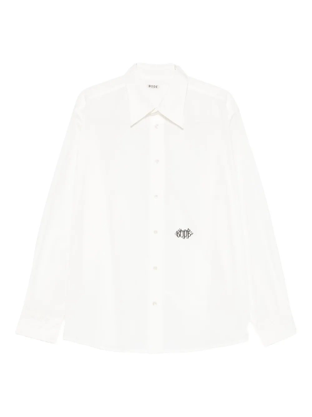 BODE camisa con logo estampado | blanco | Image 1