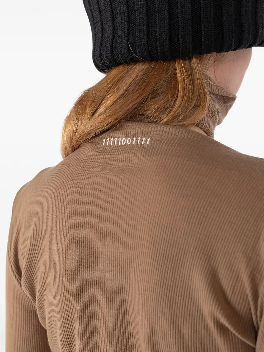 Société Anonyme D-skin Ribbed T-shirt In Brown